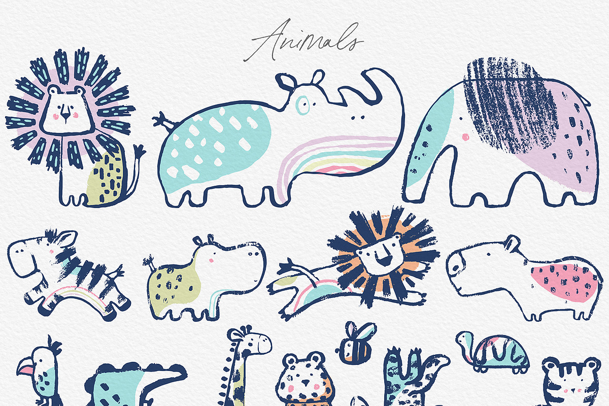 Summer Vibe Prints, an Animal Illustration by MeadowFox (Photo 5 of 9)