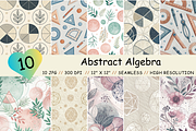 Abstract Algebra Seamless Pattern, a Pattern Graphic by FloridPrintables (Thumbnail 1 of 11)