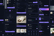 Novum UI Kit: 89 Blocks Light & Dark, an UI Kit Template by lynnn423 (Thumbnail 4 of 7)