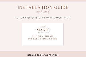 Shopify Theme Rose Gold Pink