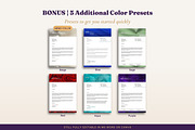Letterhead Templates 6 Designs Word, a Stationery Template by B2 Studio (Thumbnail 4 of 18)