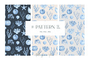 Watercolor Ocean, an Object Illustration by PatrushevaYana (Thumbnail 12 of 13)