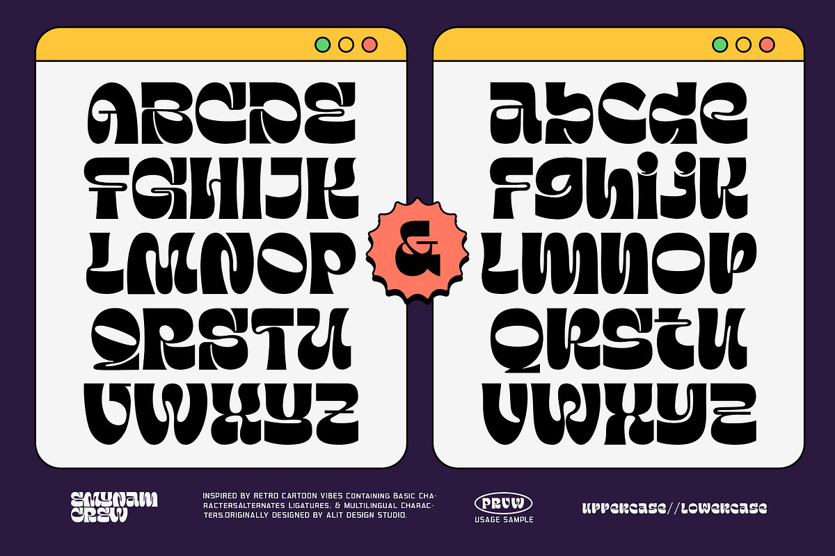 Emynam Crew Typeface, a Sans Serif Font by alit design (Photo 4 of 20)