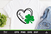 Shamrock SVG Heart Cut Files, an Object Graphic by ClipartMuchLove (Thumbnail 5 of 5)
