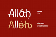 Mugrom - Arabic Font Style, a Font by Runsell Studio (Thumbnail 2 of 5)
