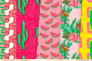 Tropical Palm Springs Patterns, a Pattern Graphic by Libby Wishes (Thumbnail 6 of 12)