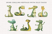 Quirky Rainforest Animals, an Animal Illustration by PaintPixelCo (Thumbnail 8 of 19)
