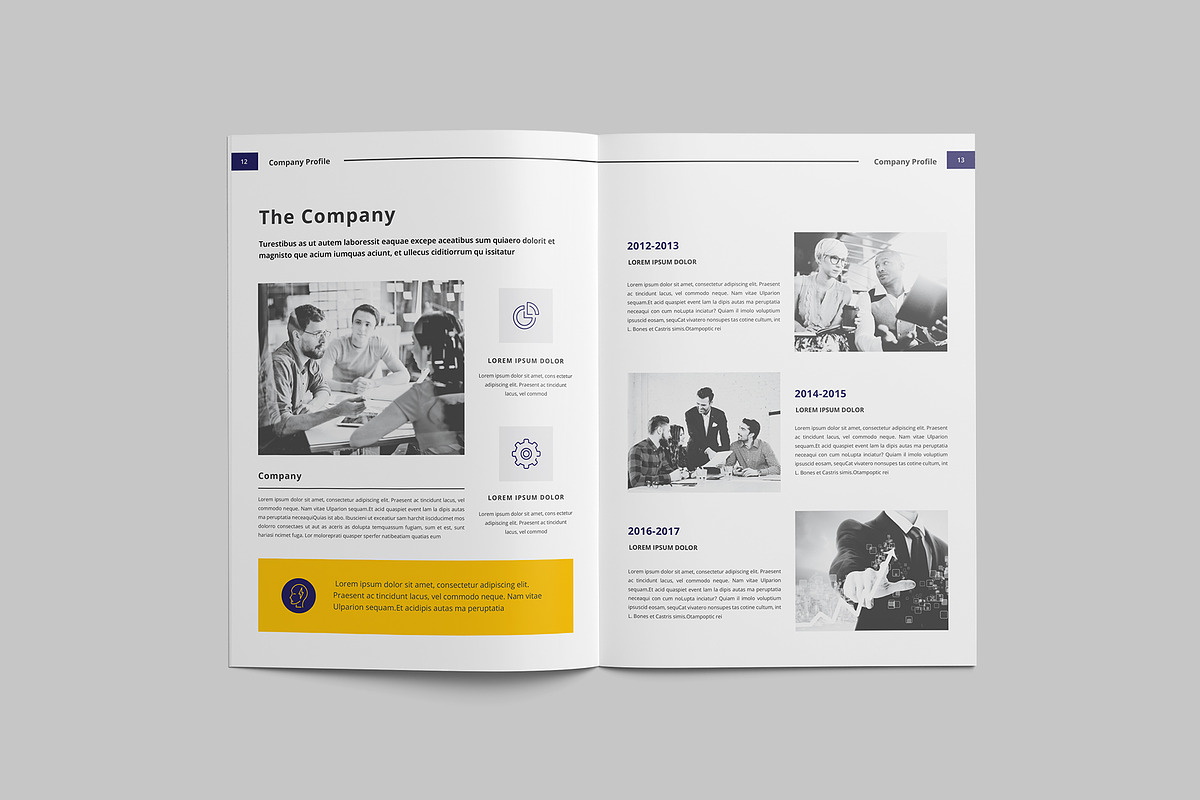 Proposal Brochure Template, a Brochure Template by Tanber Hossen (Photo 12 of 14)
