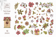 Vintage Christmas, a Decorative Illustration by Ekaterina Mikheeva (Thumbnail 9 of 10)