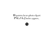 Gummy bears photo clipart, an Object Graphic by The Graphic Parade (Thumbnail 3 of 6)