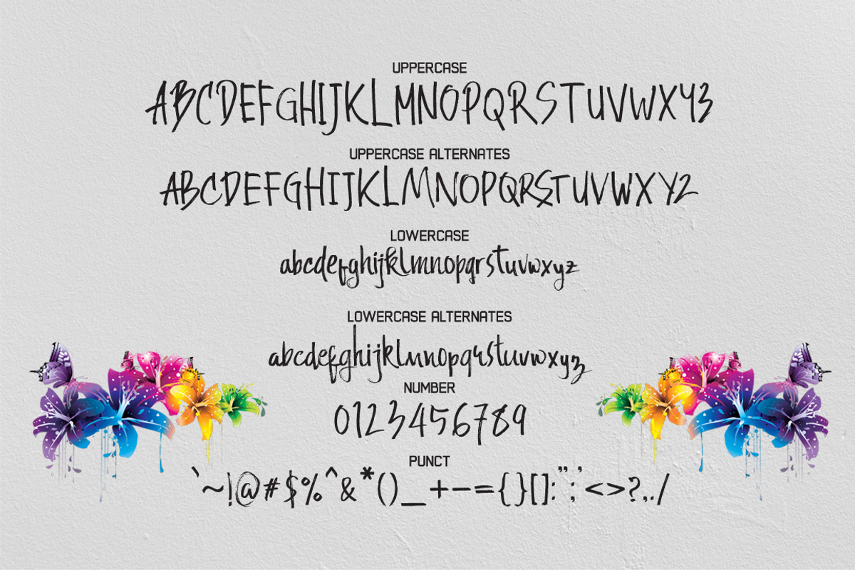 Andecha, a Script Font by Atj.std (Photo 9 of 9)