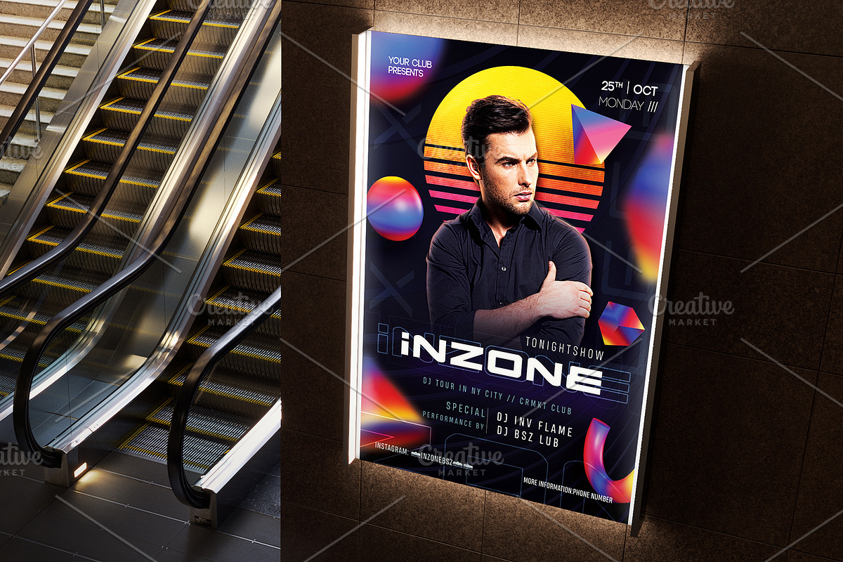 DJ Flyer, a Flyer Template by Basez Flyers (Photo 3 of 3)
