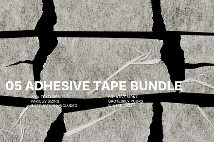 05: Masking Tape Textures Bundle