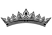 Vintage Crown Ornament Bundle, an Illustration by Designer_Momina (Thumbnail 7 of 31)