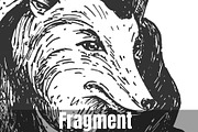 Lady fox dressed in retro style, an Animal Illustration by CatMadePattern (Thumbnail 2 of 2)
