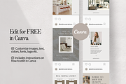Interior Design Instagram Templates, a Social Media Template by Warmsoulgallery (Thumbnail 4 of 11)