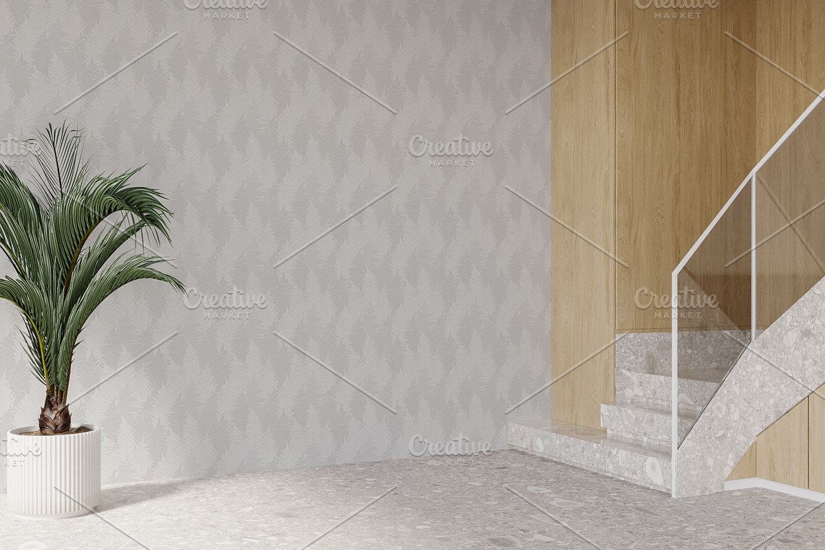 Wallpaper mockup Luxury Hallway, a Household Mockup by Hunny Badger (Photo 5 of 7)