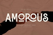 Amorous - Serif Font, a Serif Font by Alpaprana (Thumbnail 1 of 10)