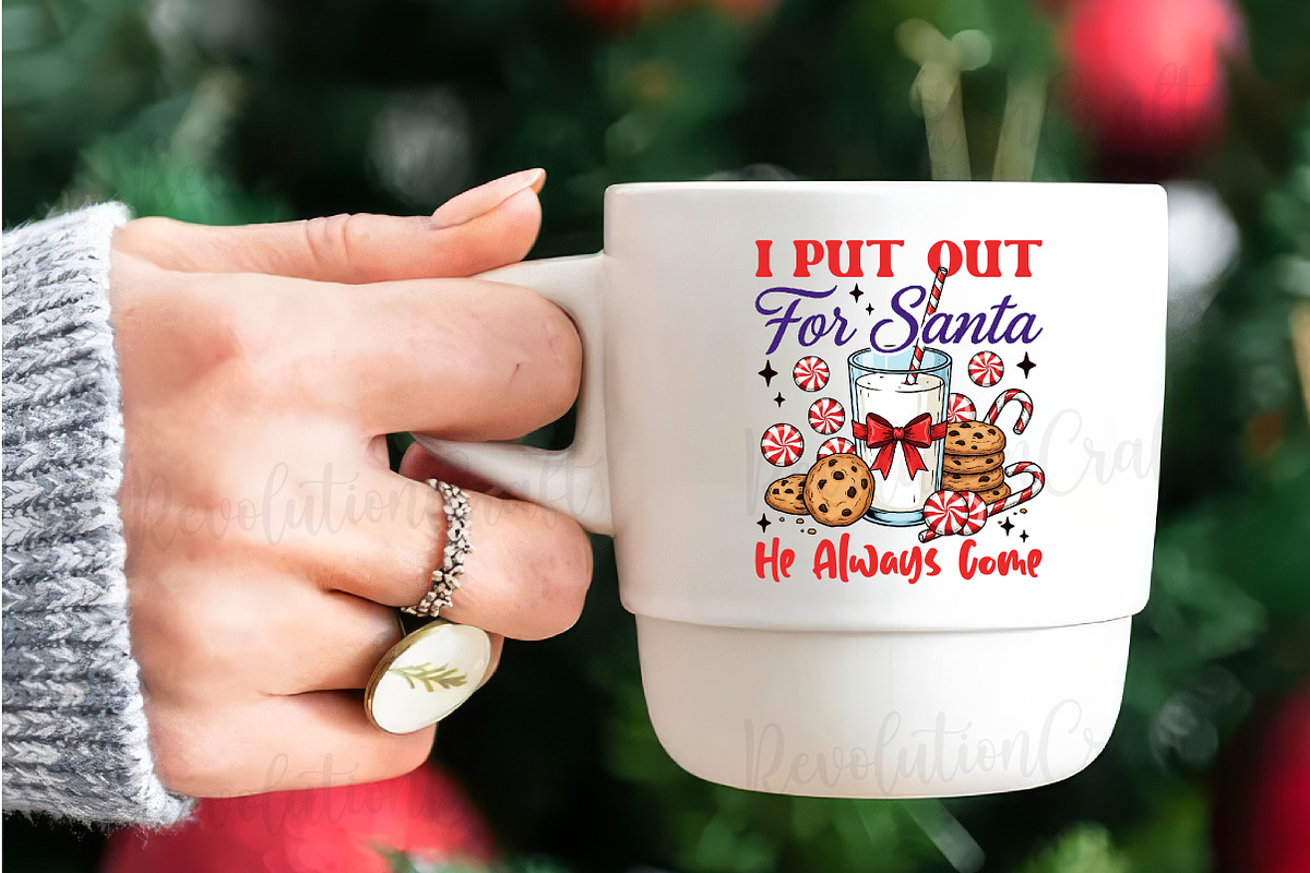 I Put Out For Santa Png, Christmas, an Illustration by OK Design (Photo 3 of 4)