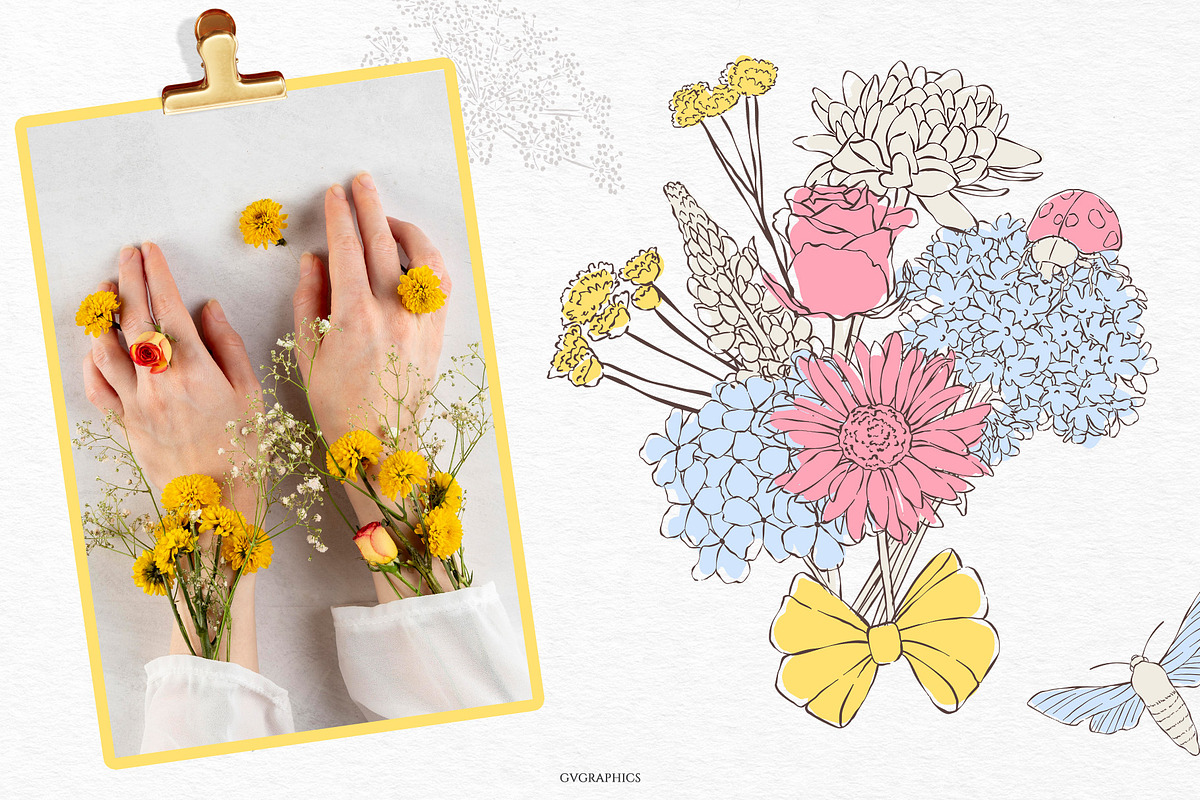 Lush Vol. 2 Collection, a Seasonal Illustration by GVGraphics (Photo 8 of 21)