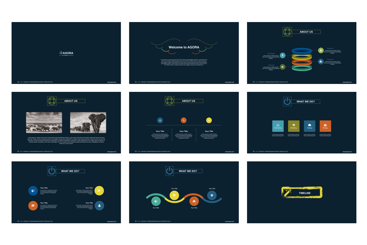 Agora Powerpoint Template, a Presentation Template by Mia (Photo 4 of 5)