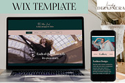 Wix Web Fashion Designer, Artist, a Wix Template by Lovely.Dizajnera (Thumbnail 1 of 7)