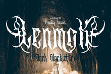 Lenmok - Blackletter Typeface