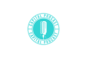 Podcast & Recording Logo Template, a Branding & Logo Template by MerdeneDesignStudio (Thumbnail 5 of 7)