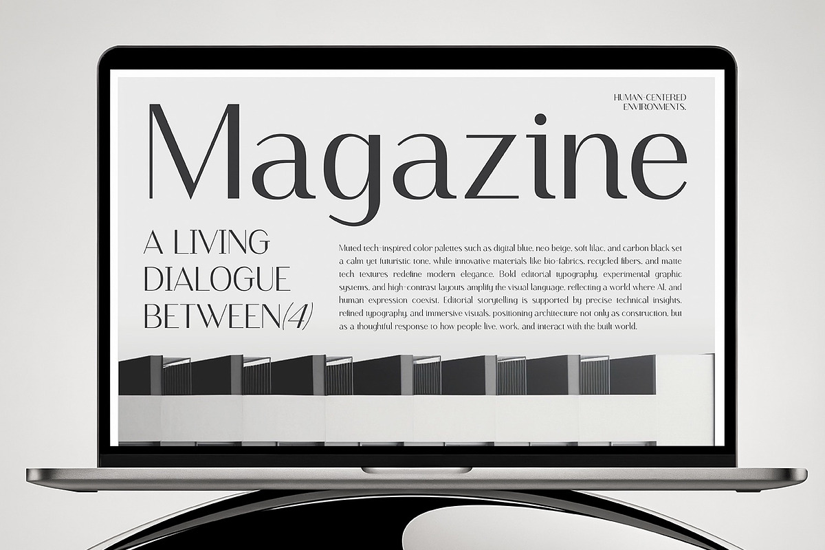Finico Sans – Modern Editorial Sans, a Sans Serif Font by FactoryType Studio (Photo 9 of 11)