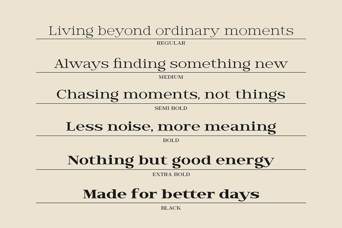 Hendry - Vintage Serif Family, a Serif Font by Novitype (Photo 6 of 12)