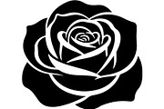 Rose Flower Silhouette Vector Bundle, an Illustration by Designer_Momina (Thumbnail 2 of 21)