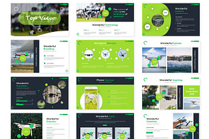 Top View - Keynote Template