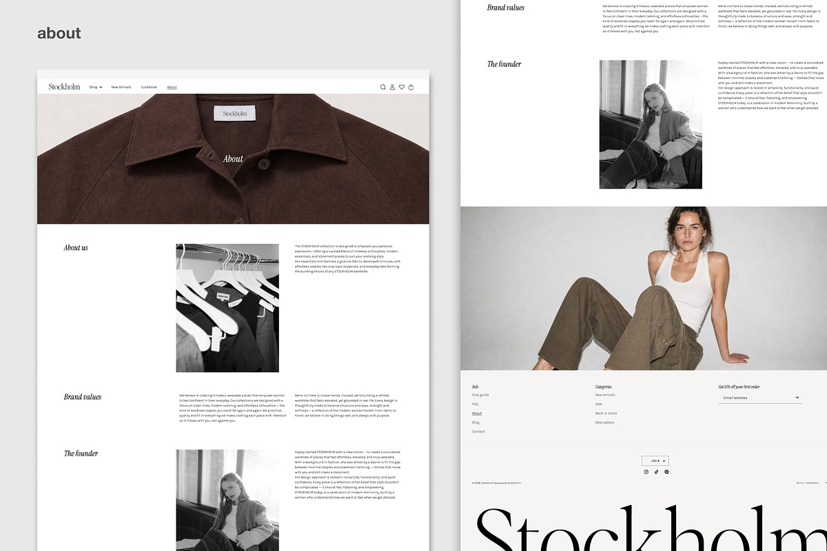 STOCKHOLM | Shopify Theme, a Shopify Template by Studio Mayde (Photo 5 of 10)