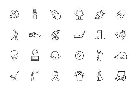 Golfing icon. Sport club vector, a Background Graphic by Onyx