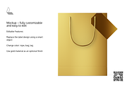 Paper Bag With Tag Mockup PSD, a Mockup by Karma (Thumbnail 5 of 8)