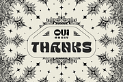Oui Ellixyr Psychedelic Display Font, a Sans Serif Font by Oui Studio (Thumbnail 10 of 10)