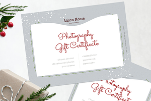 Elegant 8 Styles Gift Certificate