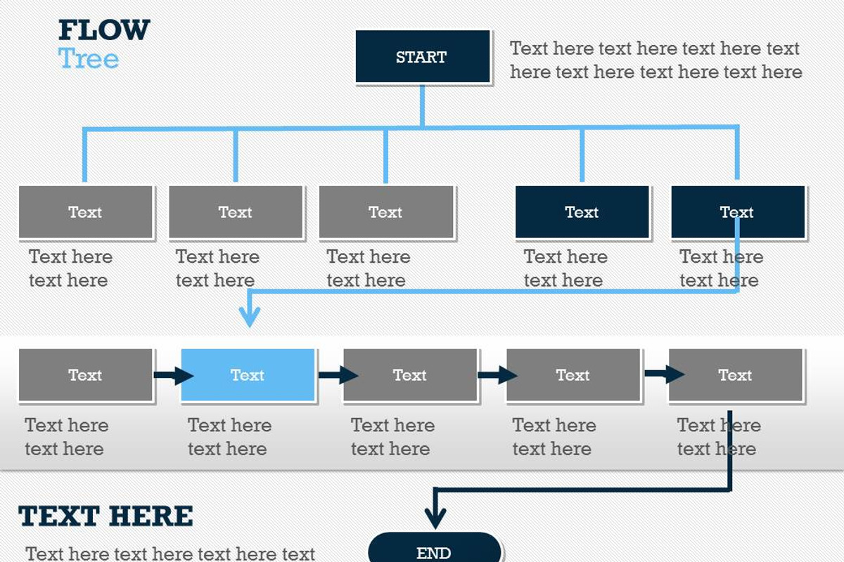 Flow Charts 1 PowerPoint Template, a Presentation Template by Yes Presentations (Photo 73 of 73)