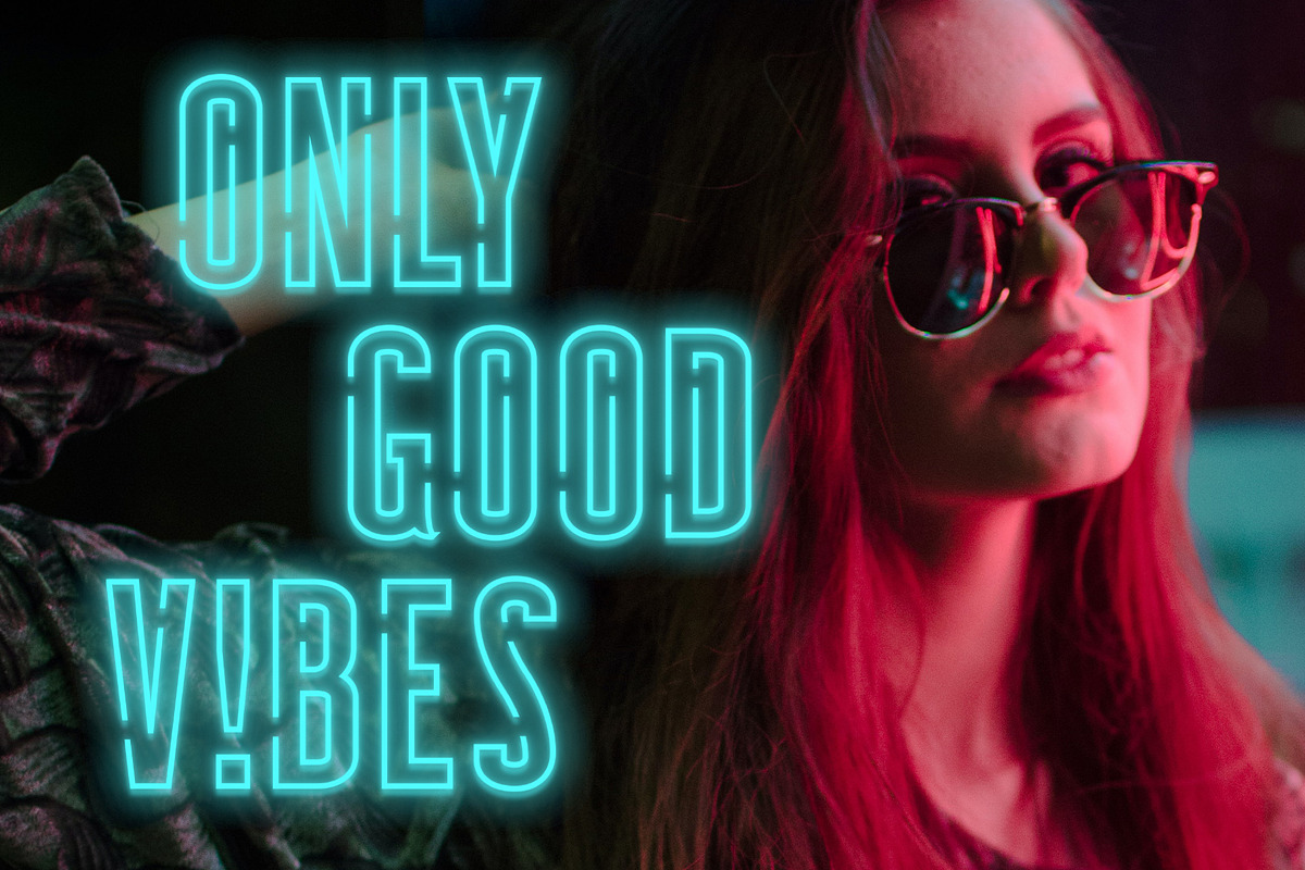 7EVEN SVG - Urban Neon Font Pack, a Sans Serif Font by SilverStag Type Foundry (Photo 11 of 15)
