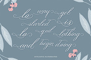 Adediala Script, a Script Font by Areatype (Thumbnail 3 of 6)
