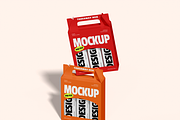 Takeaway Food Box Packaging Mockup, a Packaging Mockup by Bartama Graphic (Thumbnail 2 of 4)