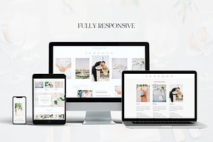 Light & Airy Showit Website Template