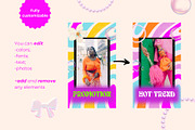 Retro & Y2K Instagram Template Pack, a Social Media Template by Sofico (Thumbnail 9 of 10)