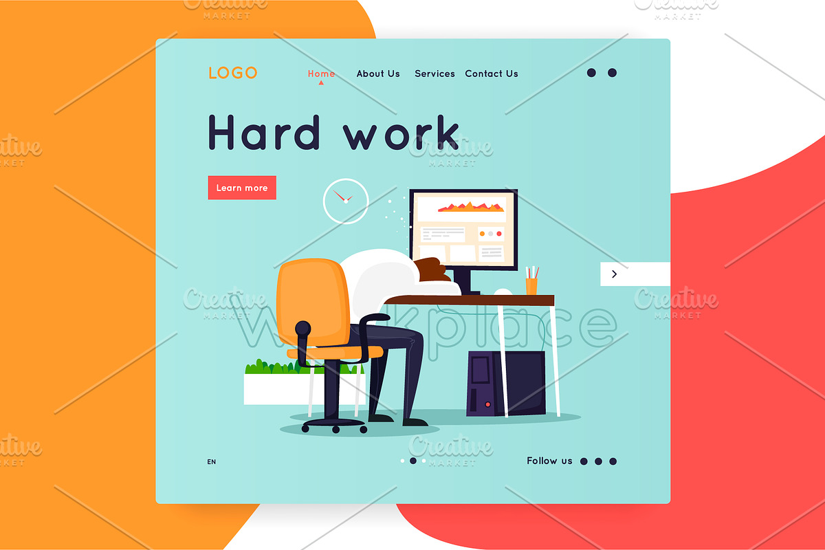 Landing page, an App Template by Podis (Photo 10 of 15)
