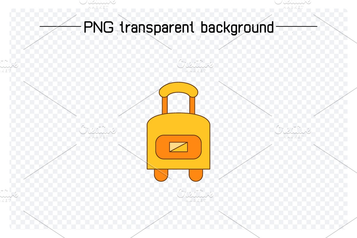 Luggage and Travel Bag Icons, an Icon by Designfour (Photo 6 of 6)
