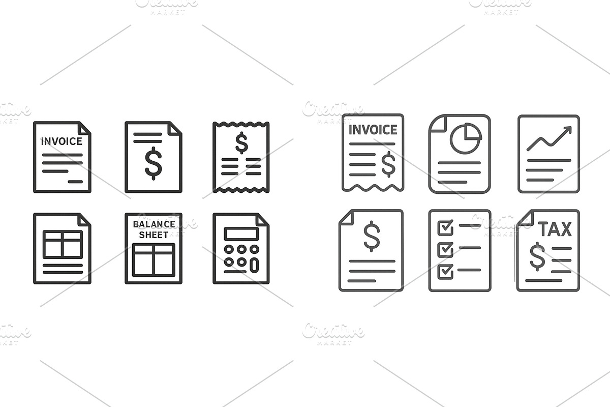 Document illustrations showcasing, an Object Illustration by ZinetroN