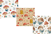 Back-to-School Scholastic Shrooms, a Pattern Graphic by FloridPrintables (Thumbnail 5 of 13)