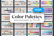 Color Palette Bundle for Procreate, a Palette Add-On by Designer's Kit Co (Thumbnail 1 of 9)