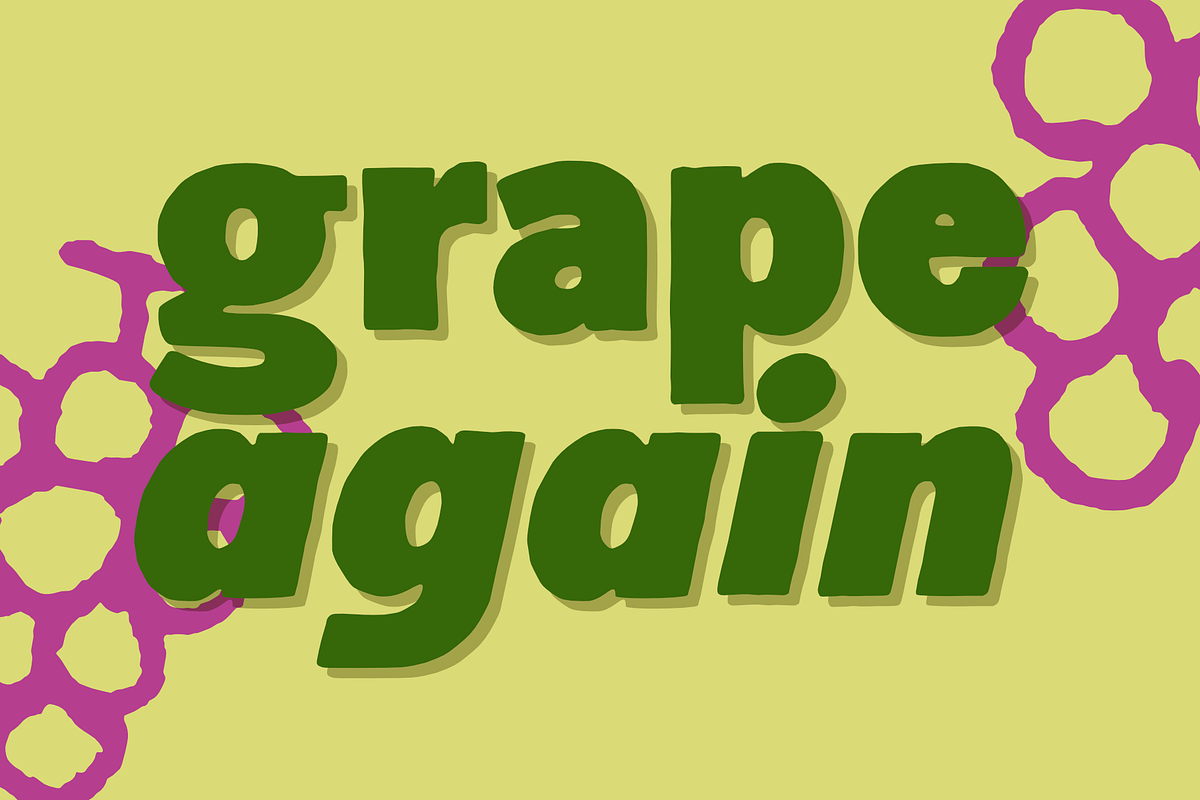 Plumo - Playful Chunky Display Font, a Sans Serif Font by ethylene.creative (Photo 7 of 13)