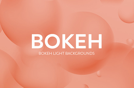 Bokeh Light Backgrounds